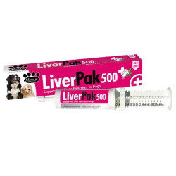 MERVUE LiverPak 500 Suplemento para perros 60 ML
